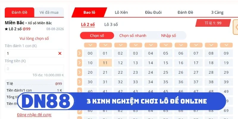 Lô Đề Online - Nhận Ngay Tỷ Lệ Trả Thưởng Cao Ngất Ngưởng 2 3 kinh nghiệm chơi lô đề online tuyệt đỉnh