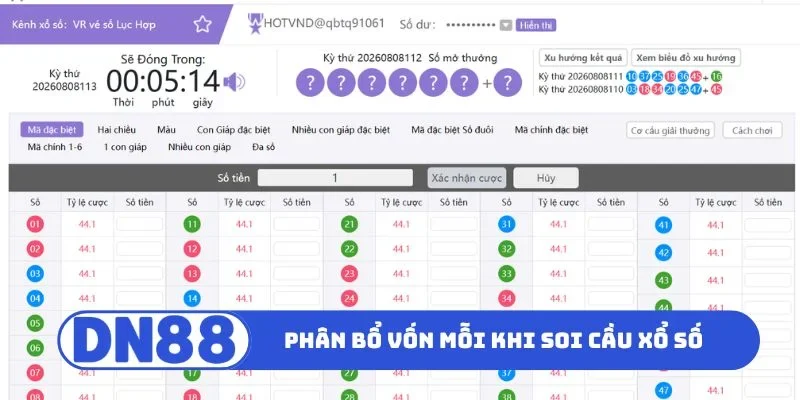 Soi Cầu Xổ Số Chuẩn Xác 2026 - Bí Kíp Thắng Lớn Tại DN88 3 Thủ thuật phân bổ vốn mỗi khi soi cầu xổ số
